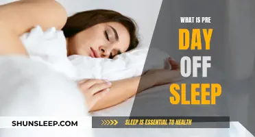 Pre-Day Off Sleep: A Relaxing Night's Sleep