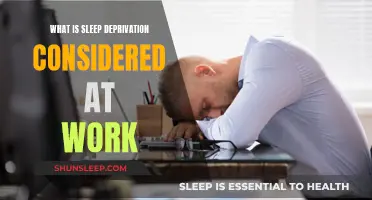 Sleep Deprivation: A Workplace Hazard and Its Legal Ramifications