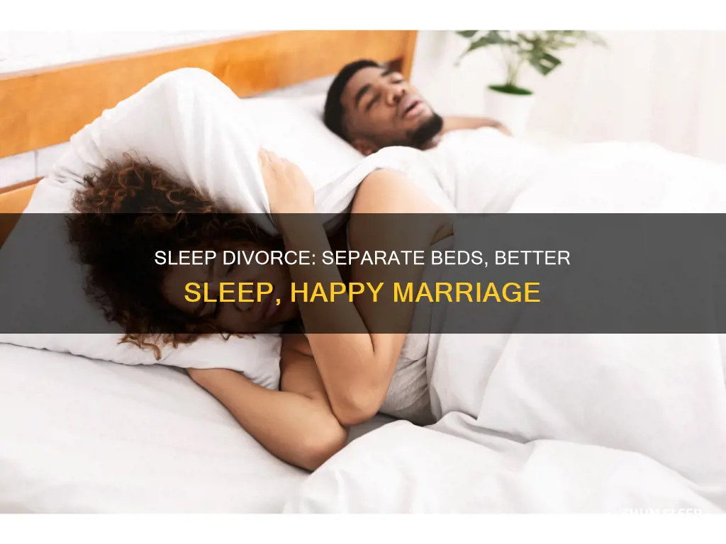 what is sleep divorce mean