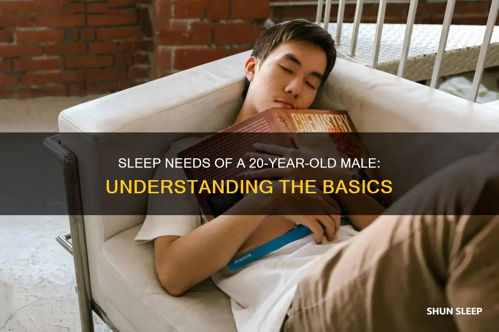 what is sleep need of 20 year old male