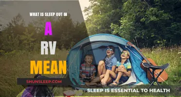 RV Sleep Out: What Does It Mean?