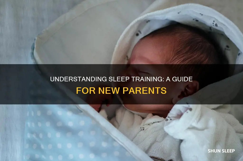 what is sleep training baby
