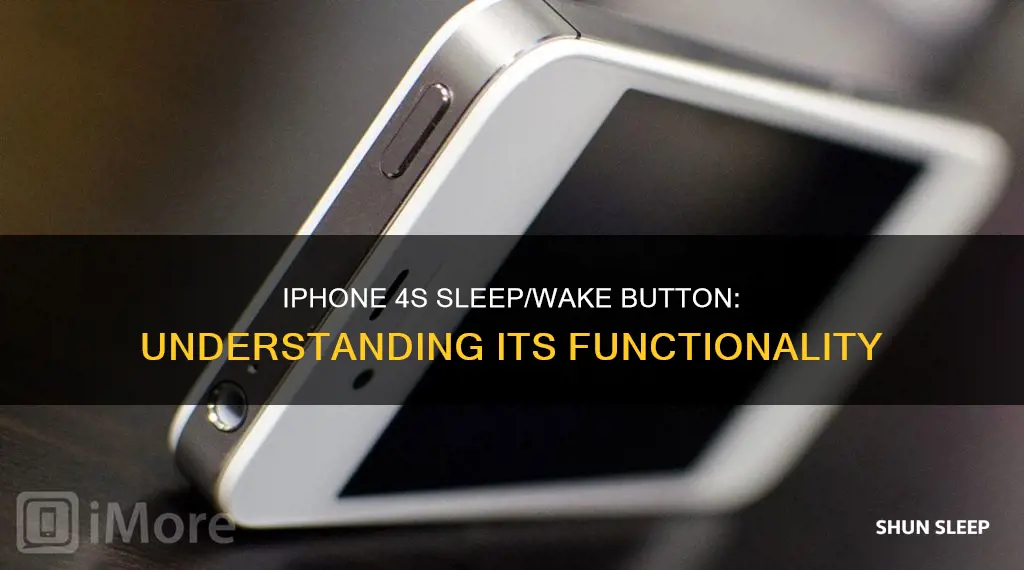 what is sleep wake button on iphone 4s