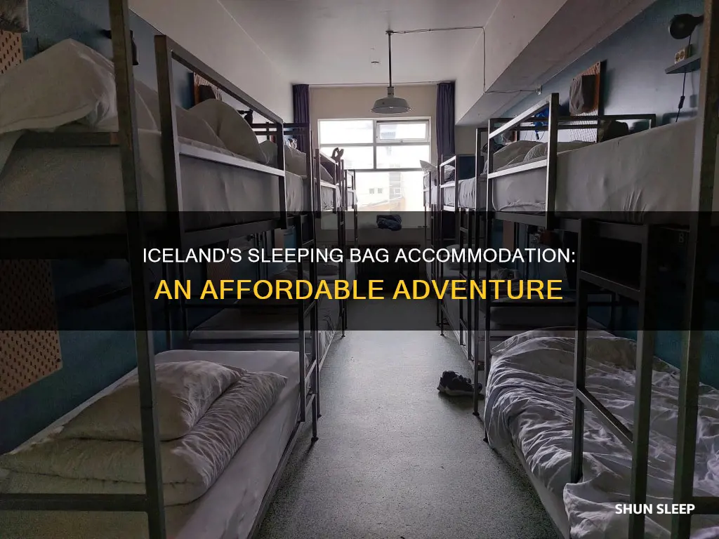 what is sleeping bag accommodation iceland