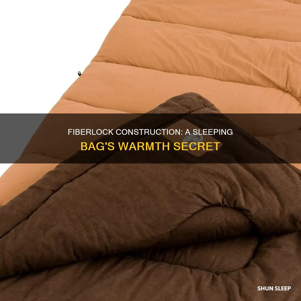 what is sleeping bag fiberlock construction
