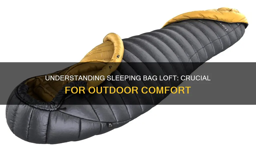 what is sleeping bag loft