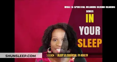 Songs in Sleep: Spiritual Meaning and Messages