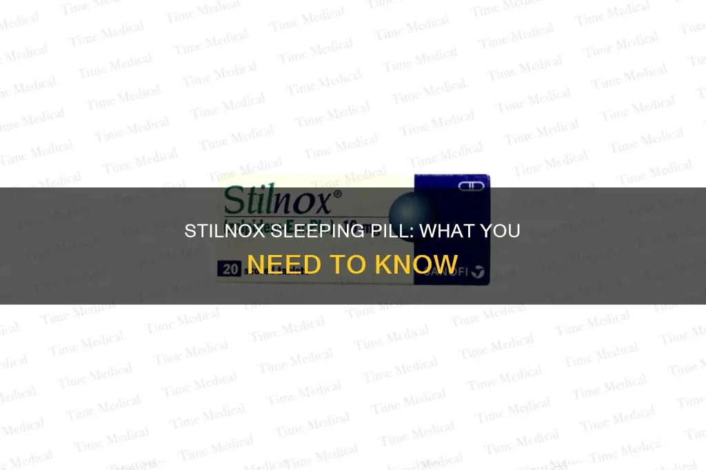 what is stilnox sleeping pill