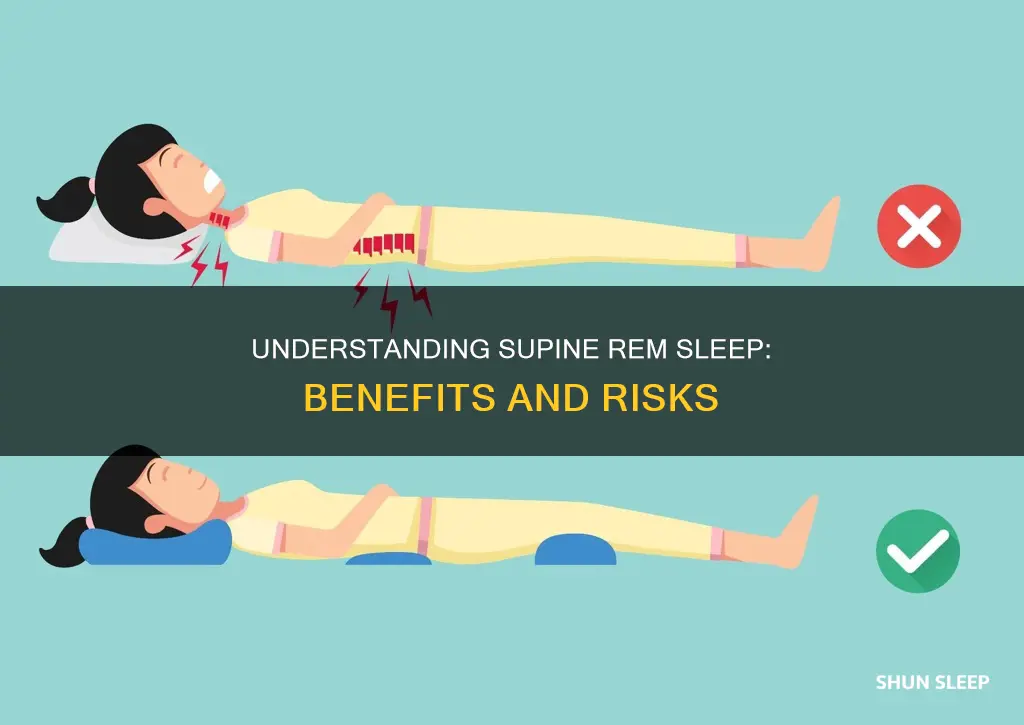 what is supine rem sleep