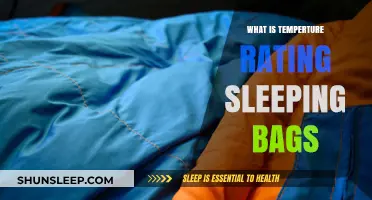 Choosing a Sleeping Bag: Understanding Temperature Ratings