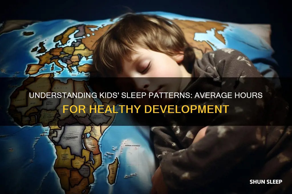 what is the average number of sleep kids get