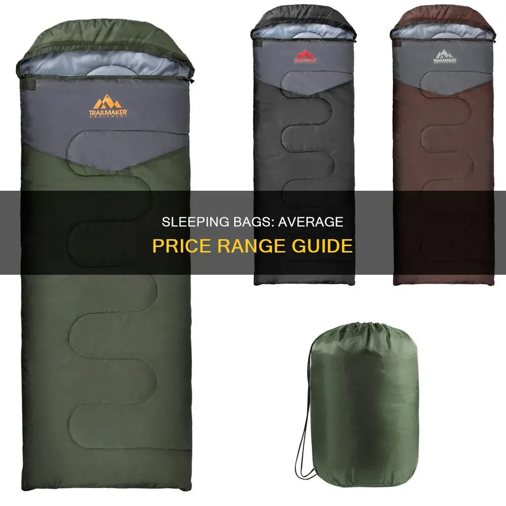 what is the average price for sleeping bags