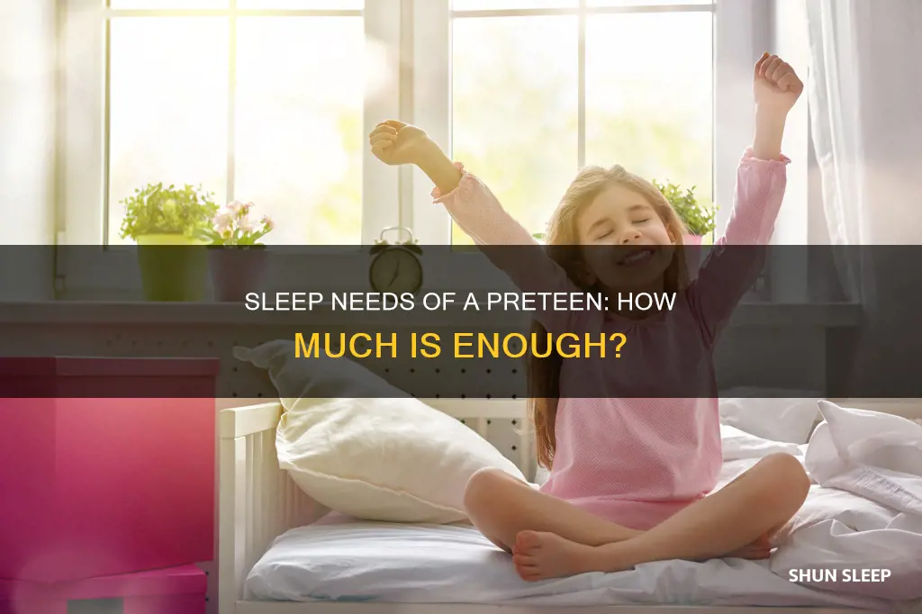 what is the average sleep for a 10 year old