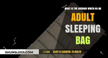 Adult Sleeping Bag Width: How Wide is Too Wide?