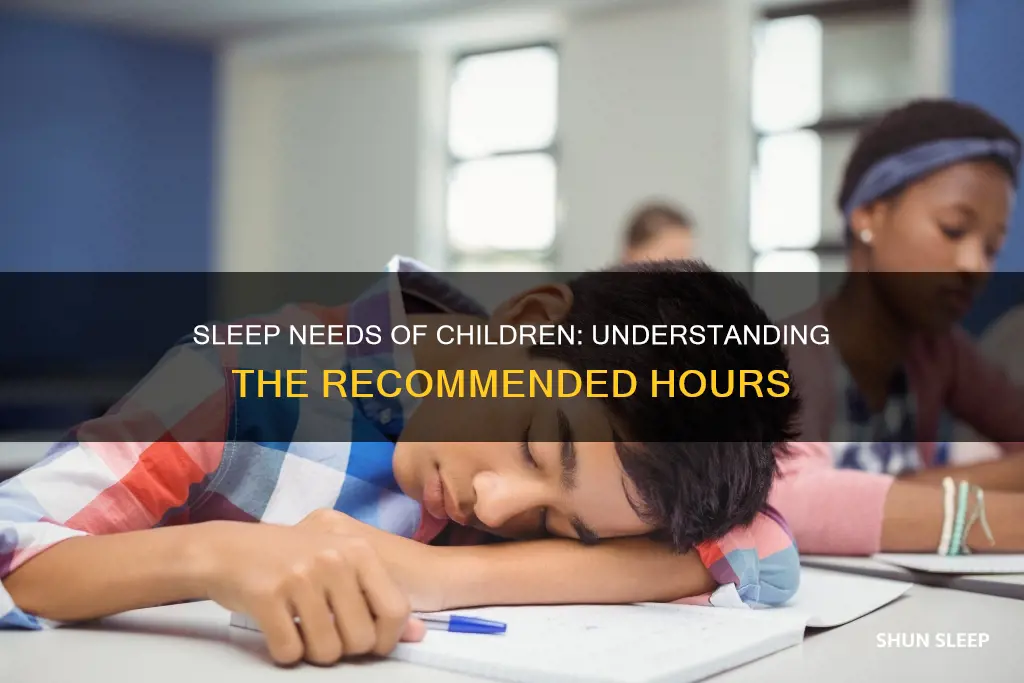 what is the avereg sleep a kid needs