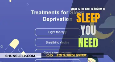 How Little Sleep Can You Get Away With?