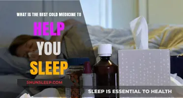 Best Cold Medicine for Sleep: Top Remedies to Rest Easy