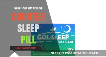 Best Over-the-Counter Sleep Pills: A Comprehensive Guide