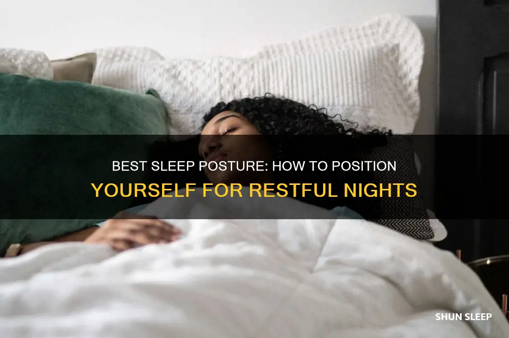 what is the best posture to sleep to get off