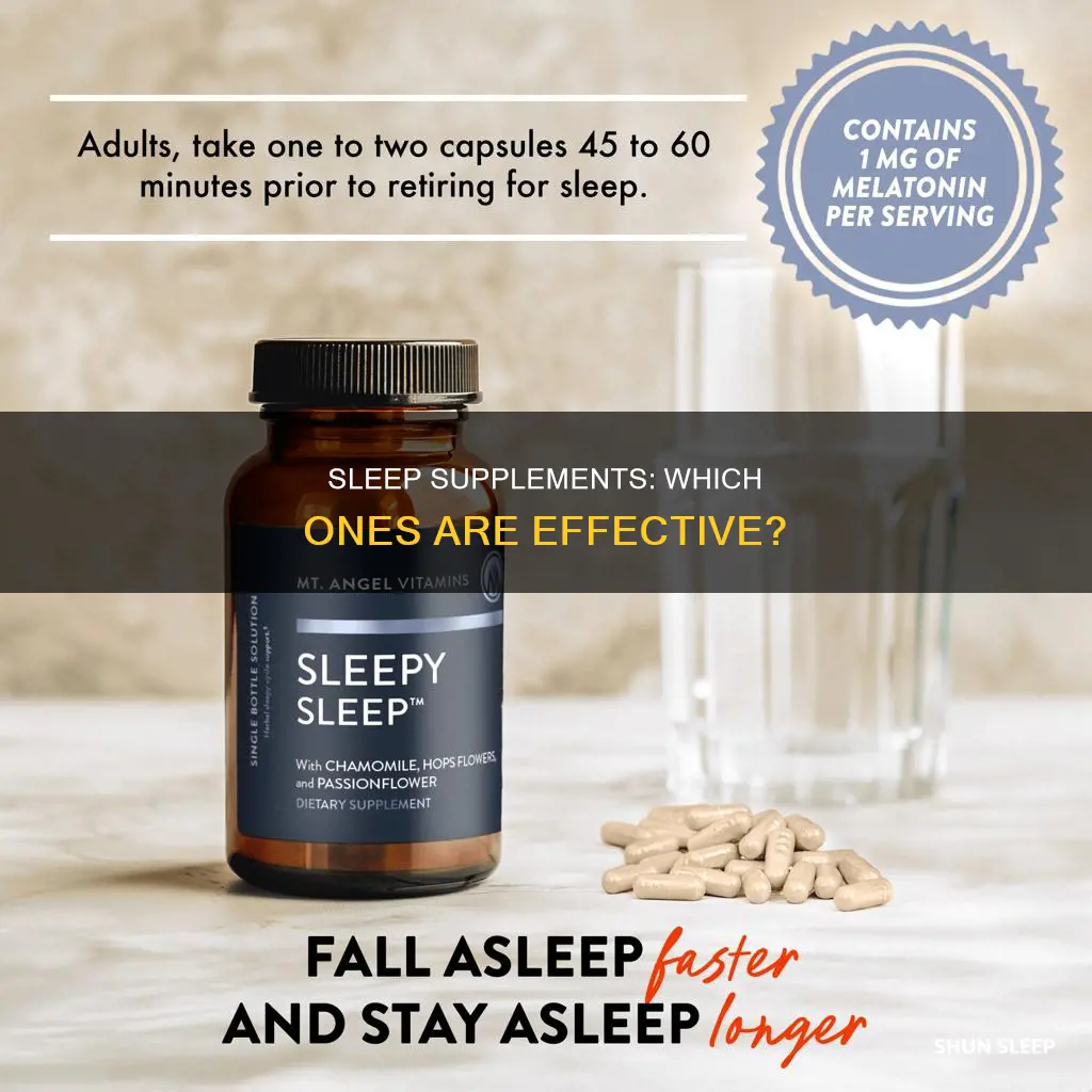 what is the best sleep supplement to take