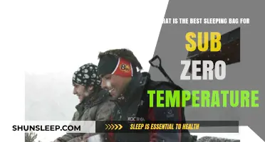 Choose the Right Sub-Zero Sleeping Bag