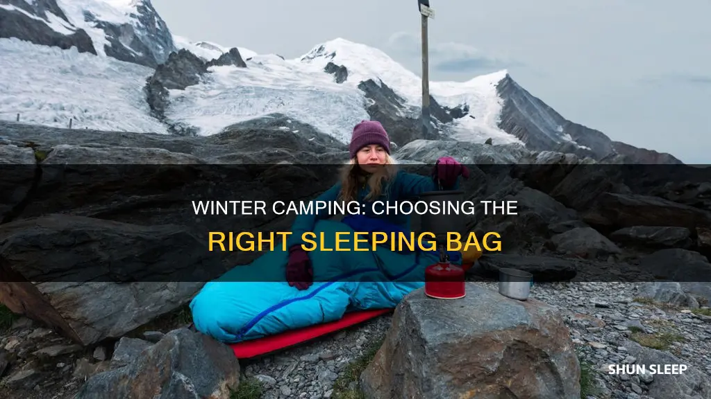 what is the best sleeping bag for winter camping