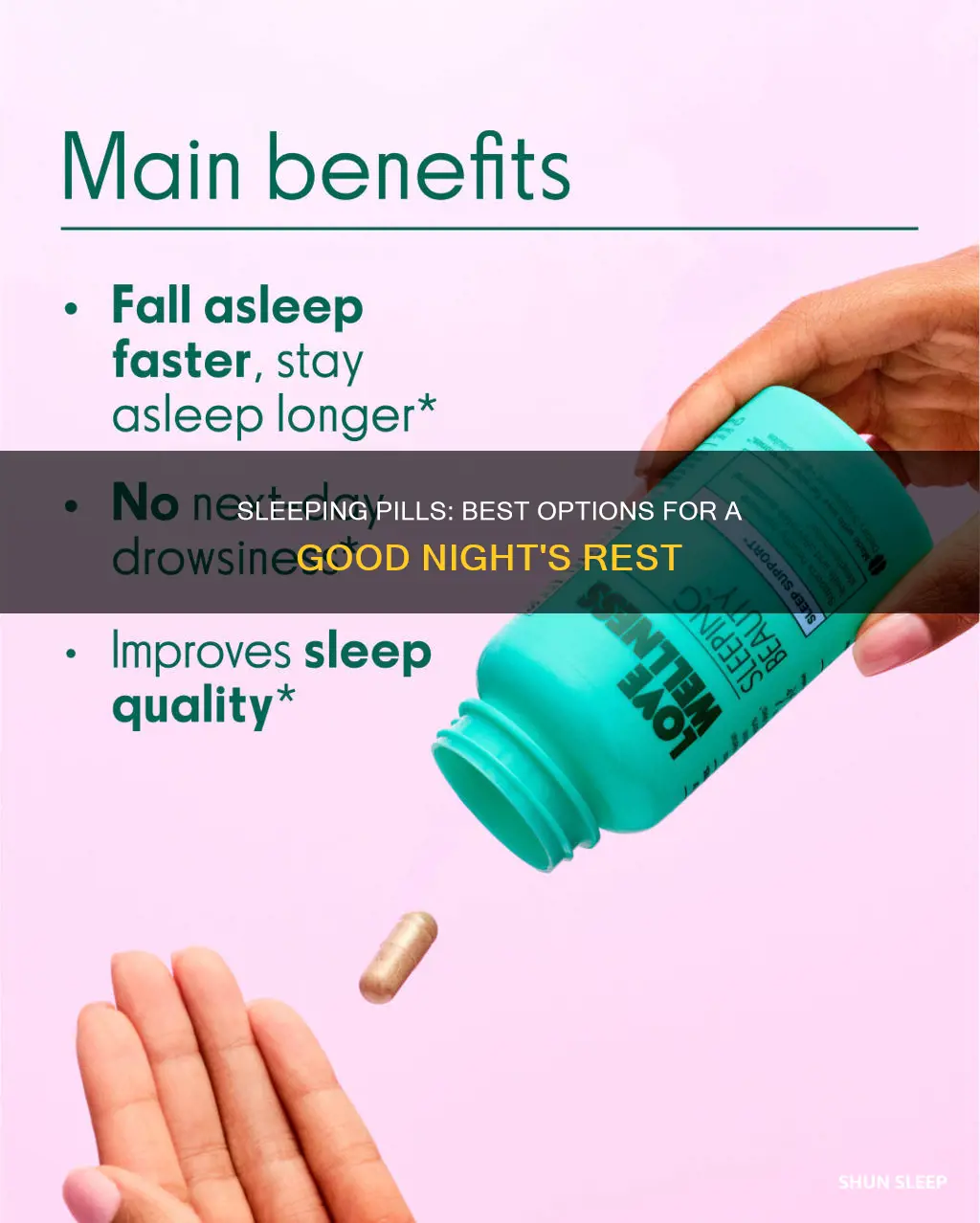 what is the best sleeping pill to take