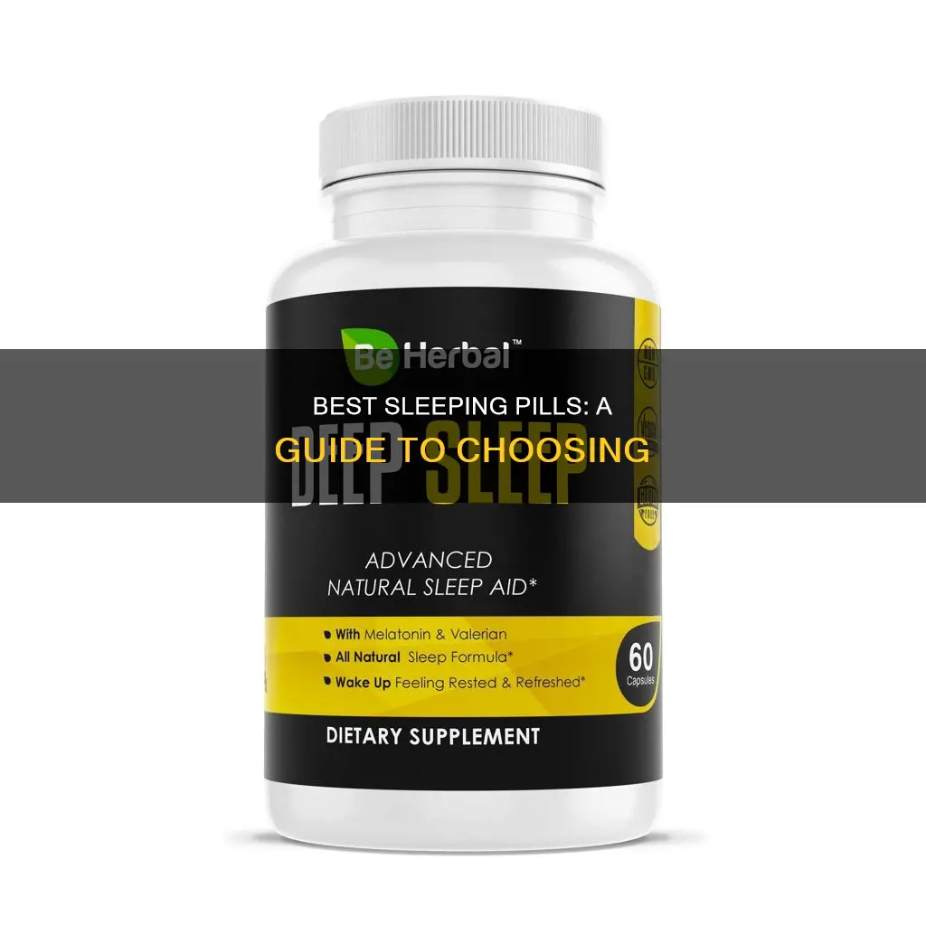 what is the best sleeping pills tablet