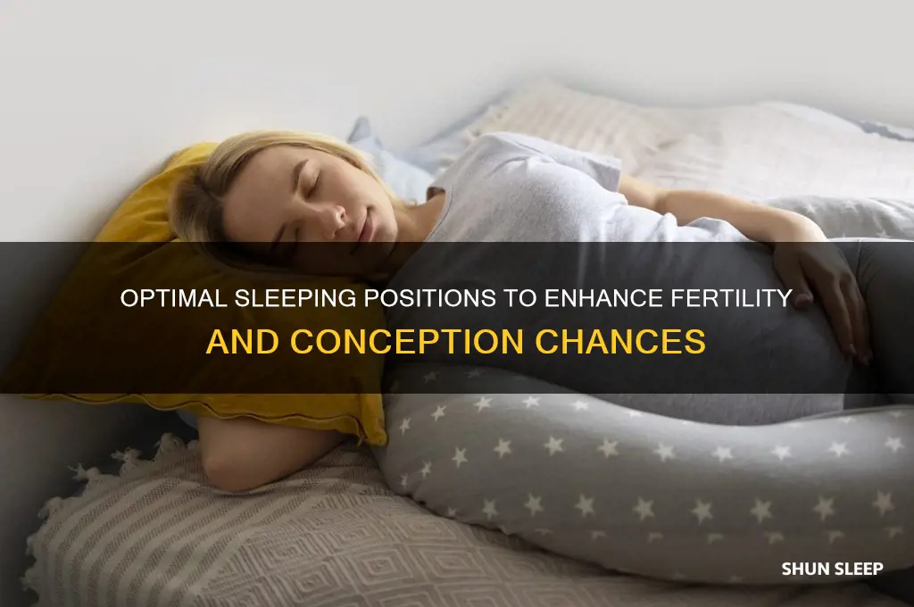 what is the best sleeping position to get pregnant