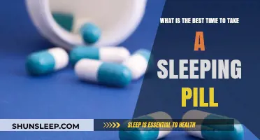 Ideal Time to Take Sleeping Pills
