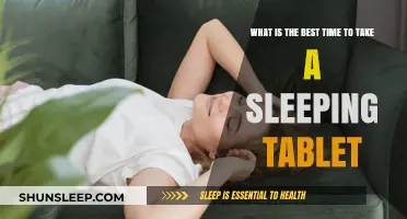 Ideal Hours for Taking Sleeping Pills