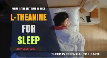 Theanine and Sleep: What's the Best Time?