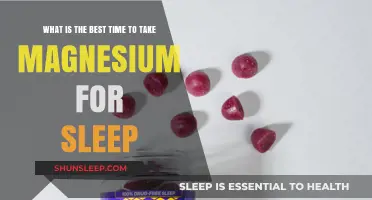 Magnesium and Sleep: The Best Time to Take It