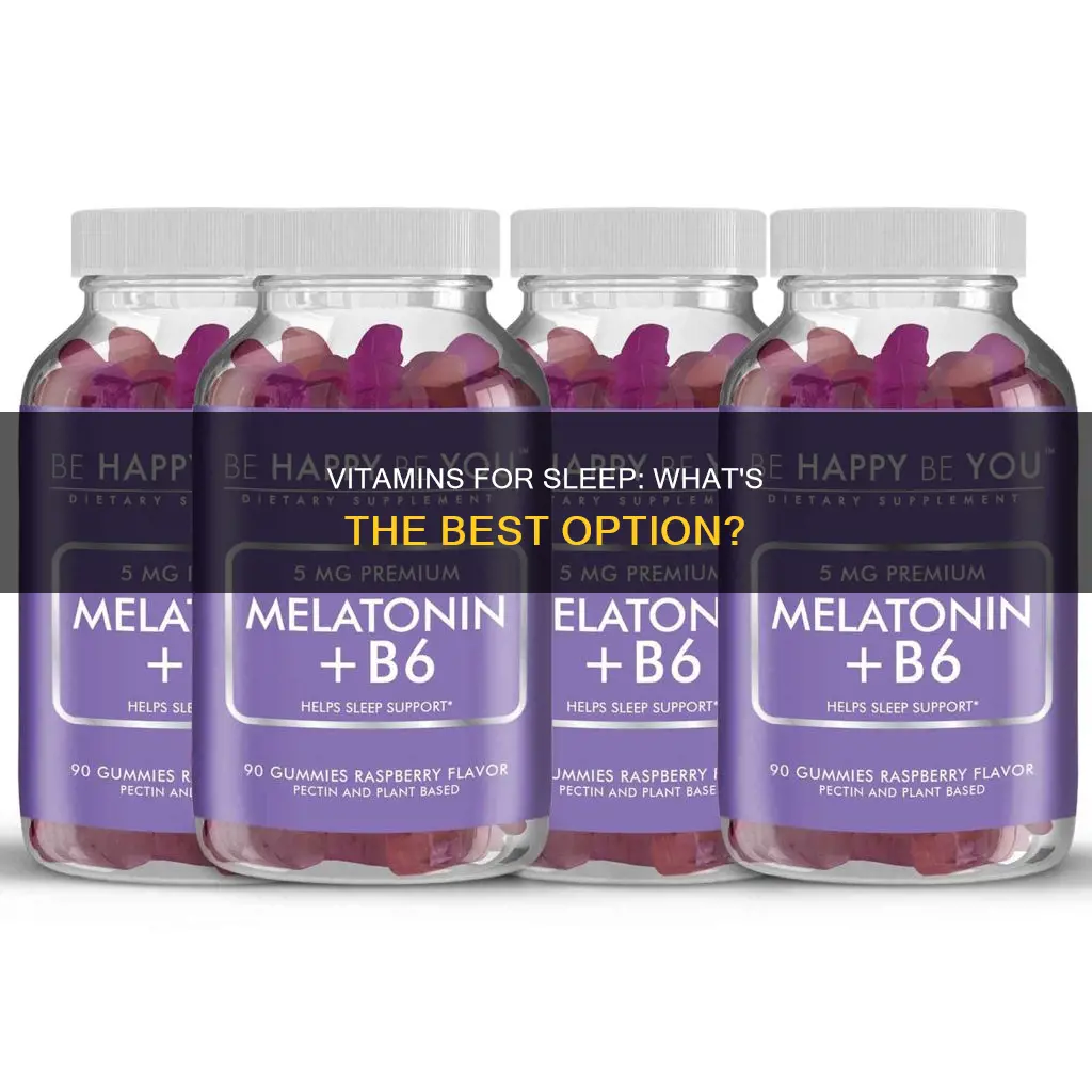 what is the best vitamin to take for sleep