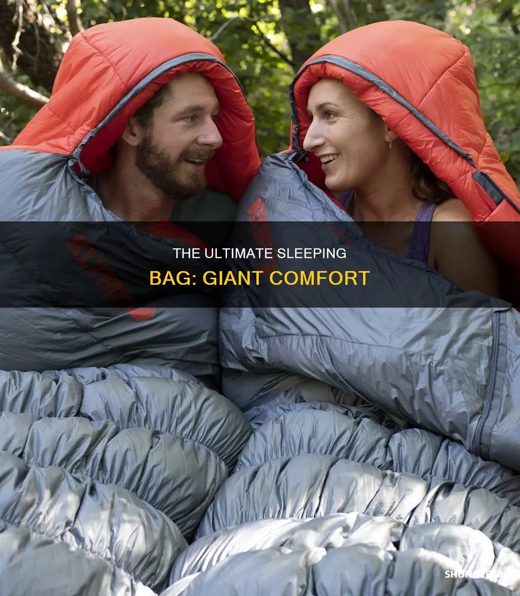 what is the biggest sleeping bag