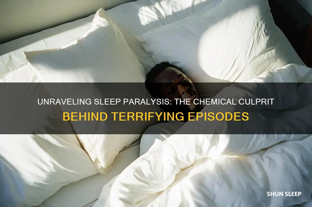 what is the chemical that gets released during sleep paralysis