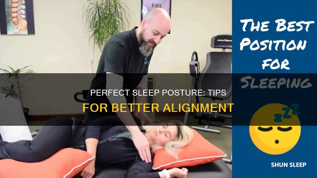 what is the correct way to sleep for better posture