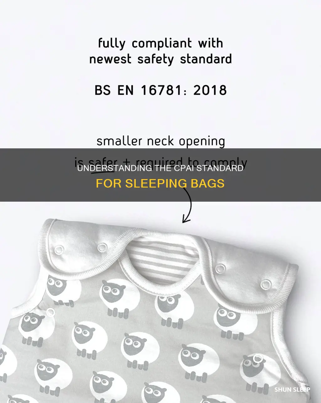 what is the cpai 75 standard for sleeping bags