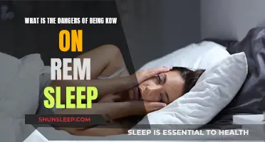 Dangers of Being Awake During REM Sleep