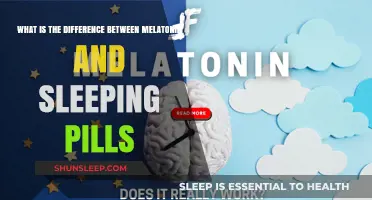 Melatonin vs. Sleeping Pills: What's the Difference?