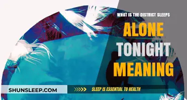 The Meaning Behind 'District Sleeps Alone Tonight' Lyrics