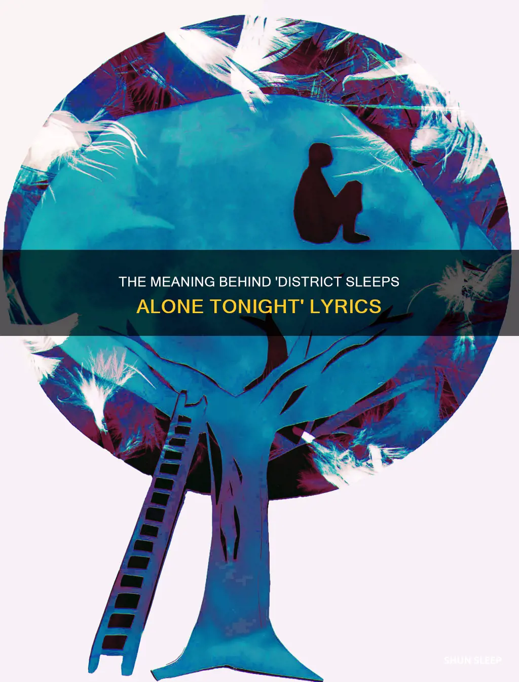 what is the district sleeps alone tonight meaning