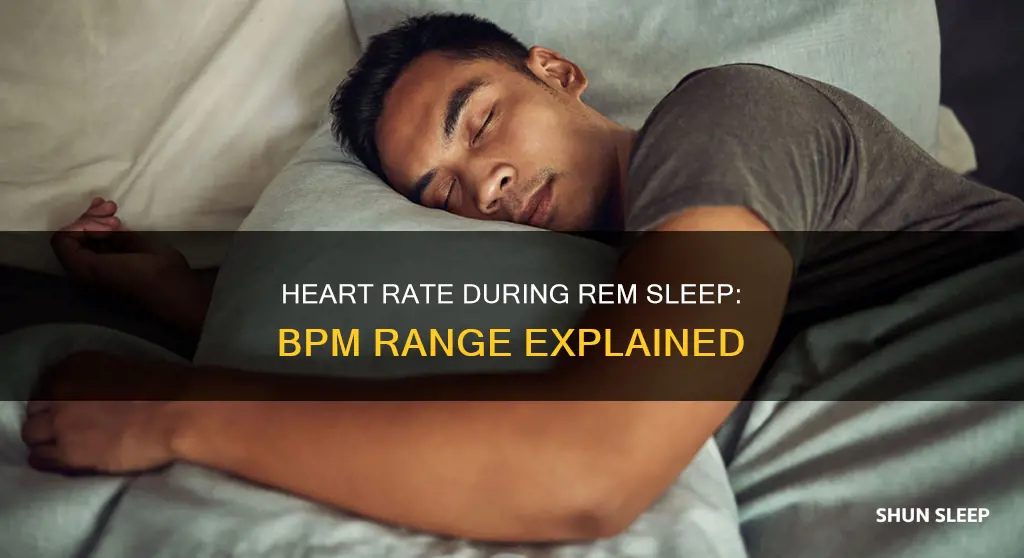 what is the heart bpm for rem sleep