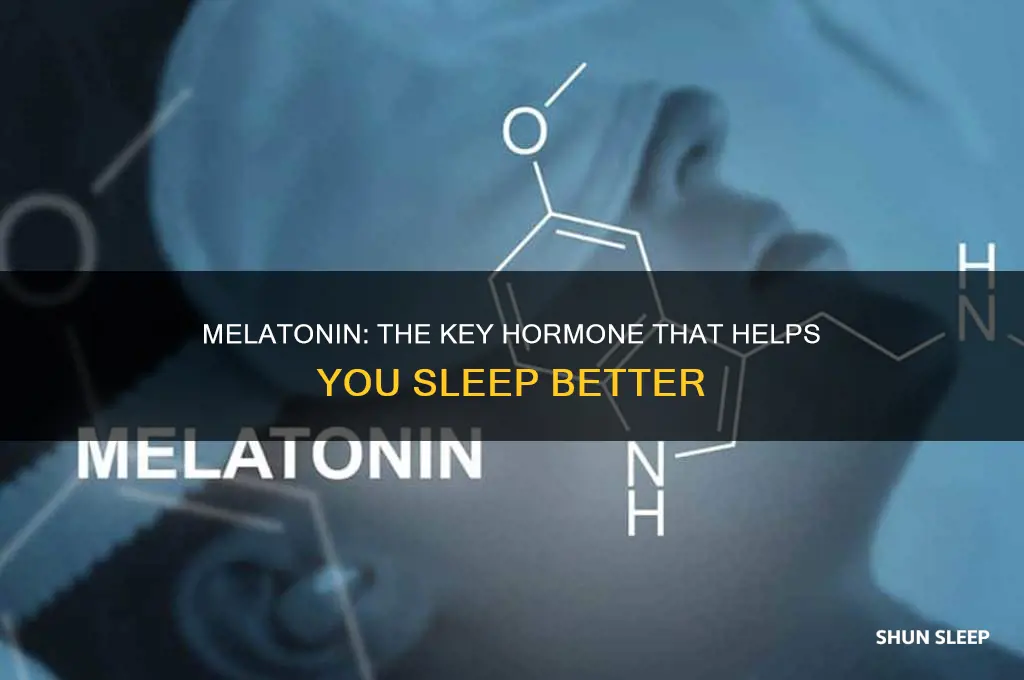 what is the hormone that helps you sleep