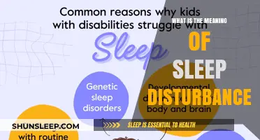 Sleep Disturbances: Understanding the Meaning Behind Disrupted Sleep