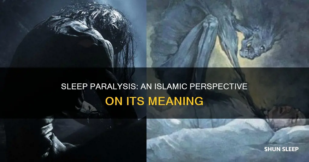 what is the meaning of sleep paralysis in islam