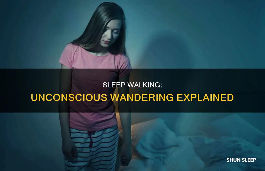 what is the meaning of sleep walking