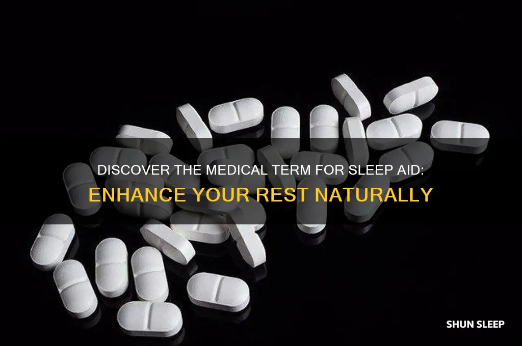 what is the medical word that helps sleep