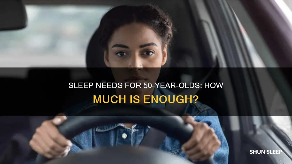 what is the minimum sleep requirement for 50 year old