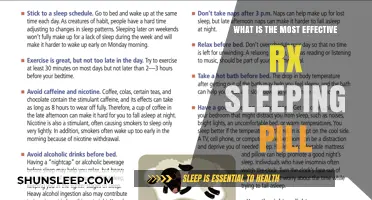 Best Rx Sleeping Pills: Effective Options for Insomnia